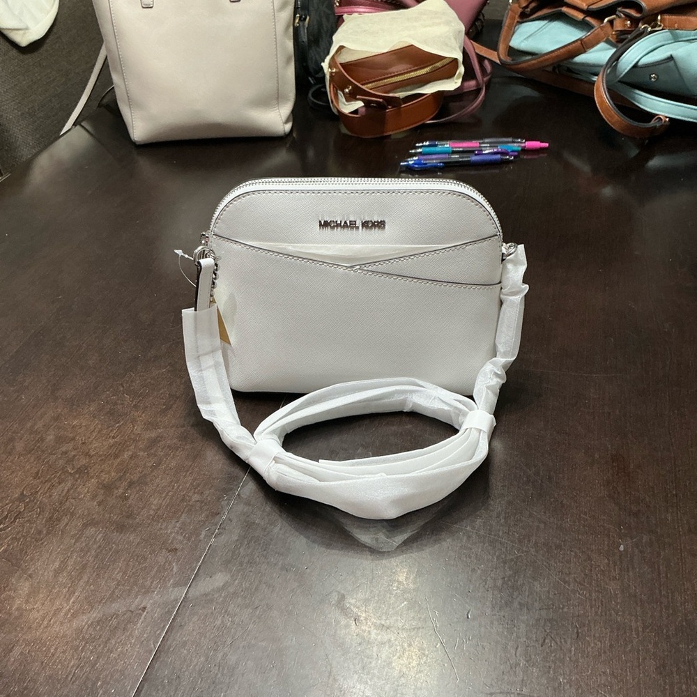 Michael Kors Cream Crossbody Bag